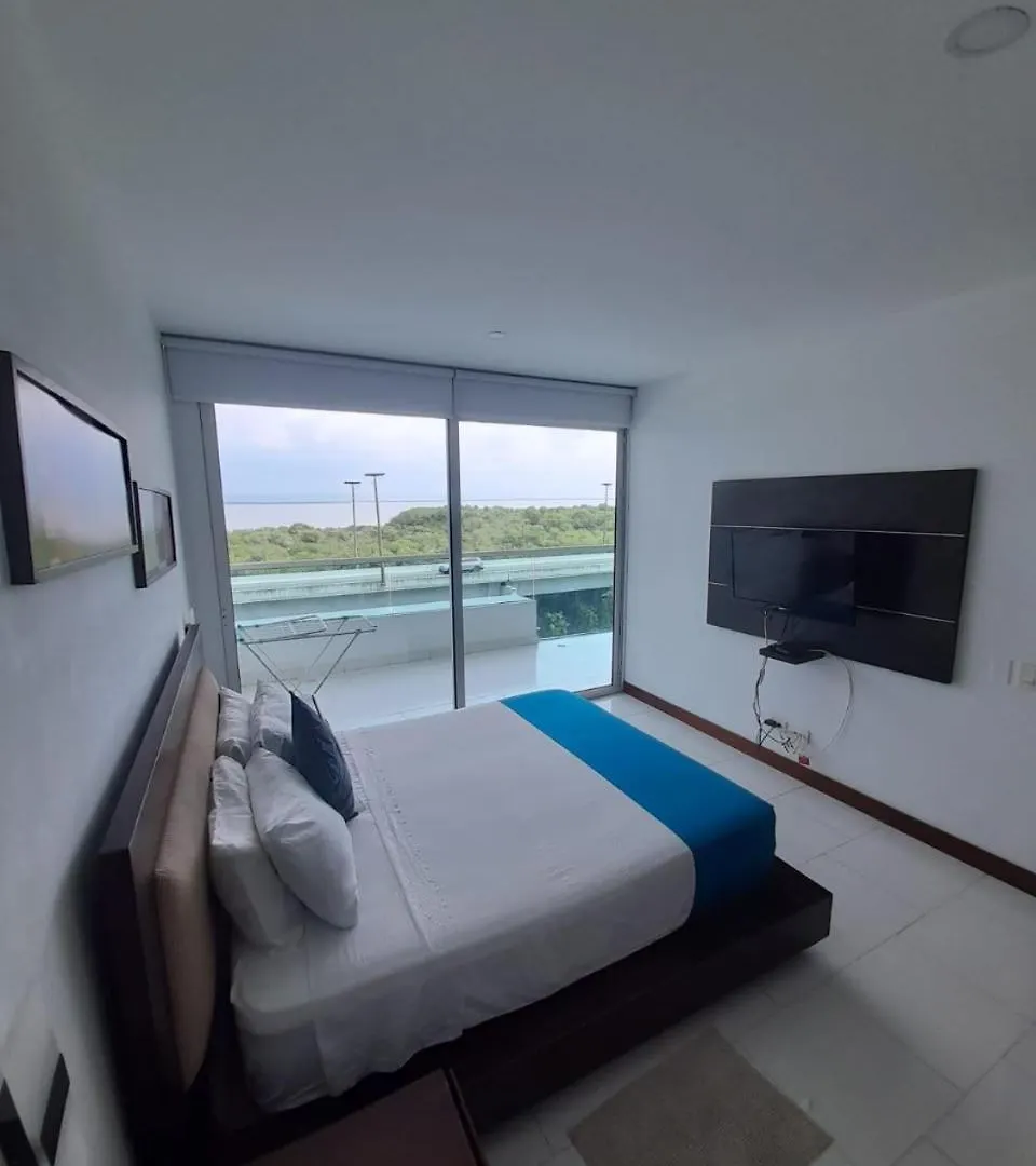 Apartamento Frente A La Playa Morros 922 Cartagena Κολομβία